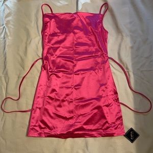 Hot Pink Mini Dress